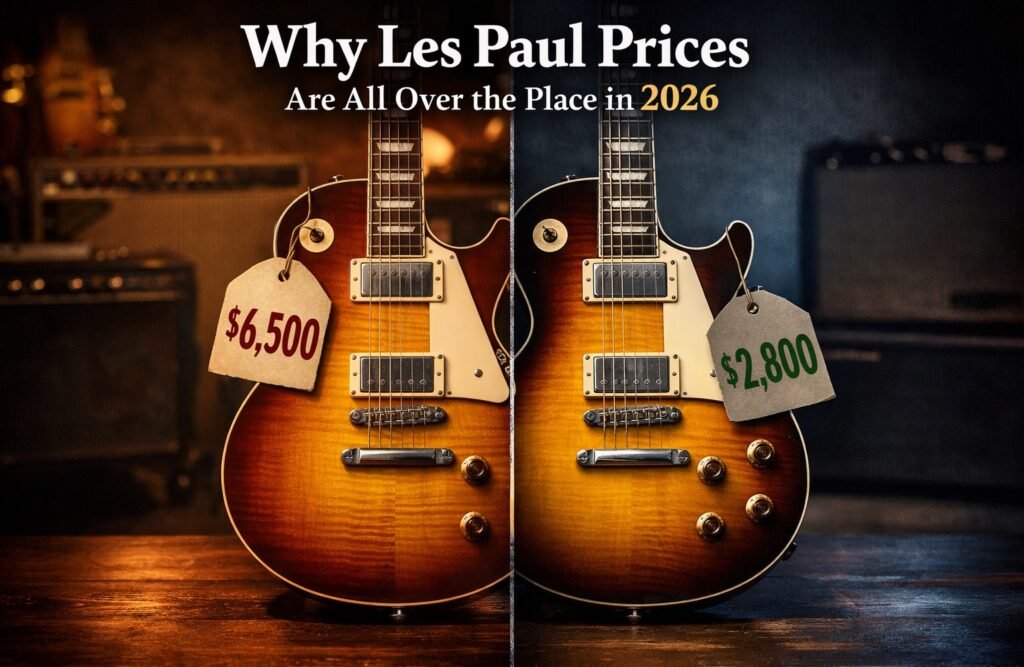 Why Les Paul Prices Are All Over the Place in 2026 (And How to Buy or Sell Smart)
