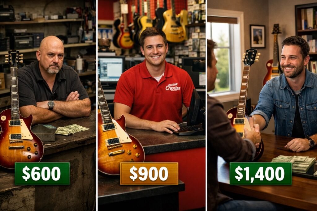 Pawn Shop vs. Guitar Center vs. Selling to Me: Let’s Actually Do The Math