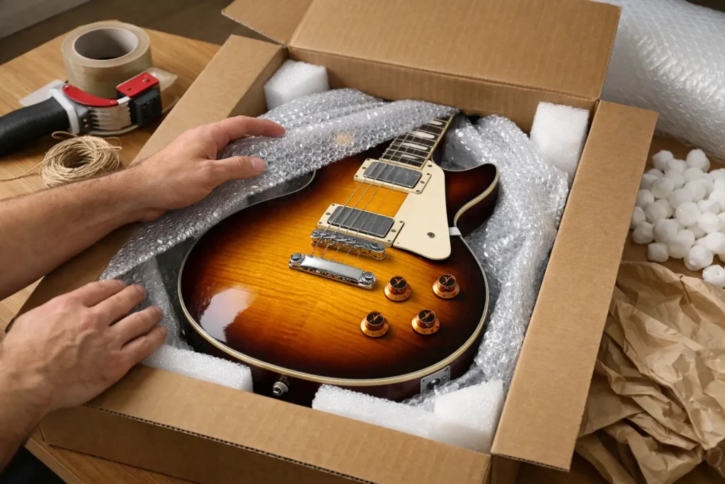 Prepare a Les Paul for Shipment Without Damage