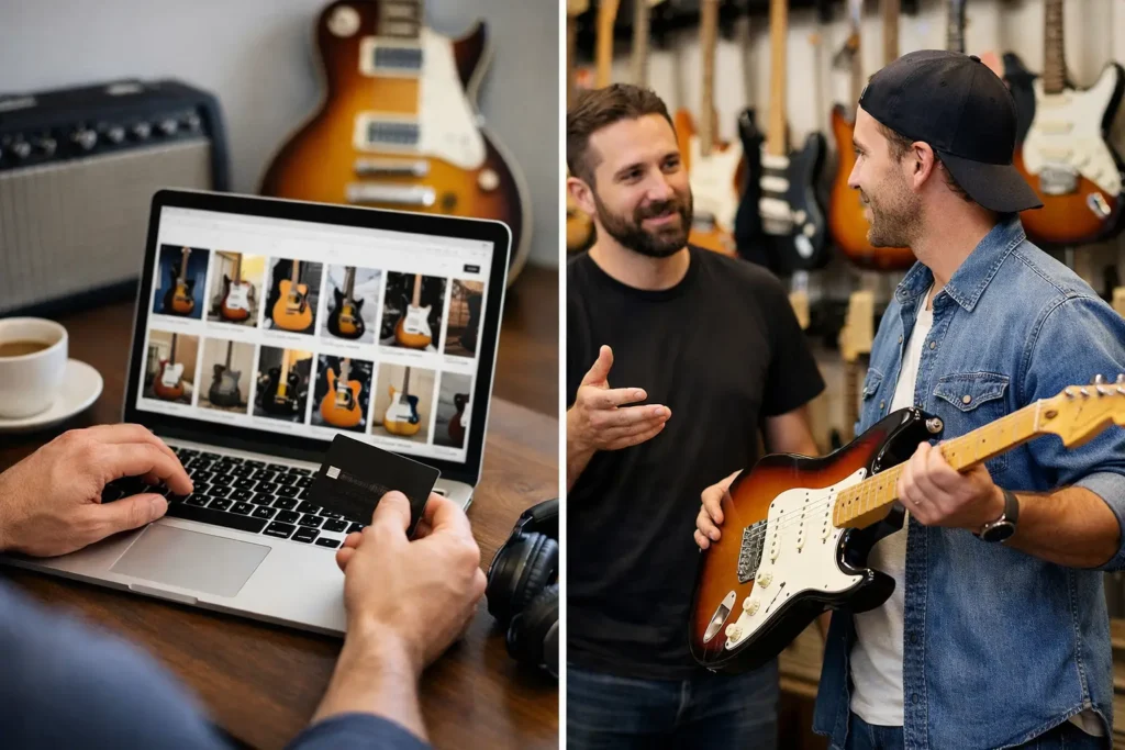 Reverb Versus Direct Guitar Buyer