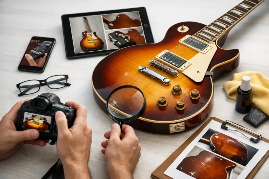 How to Document Les Paul Condition Accurately