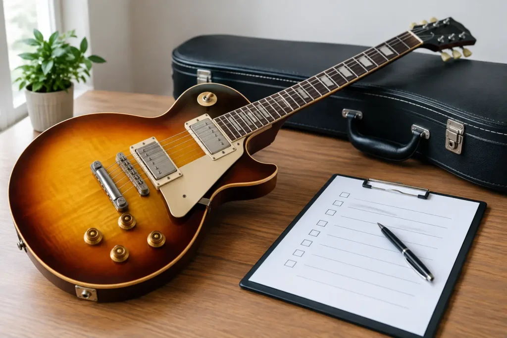 Best Les Paul Seller Checklist for a Safe Sale