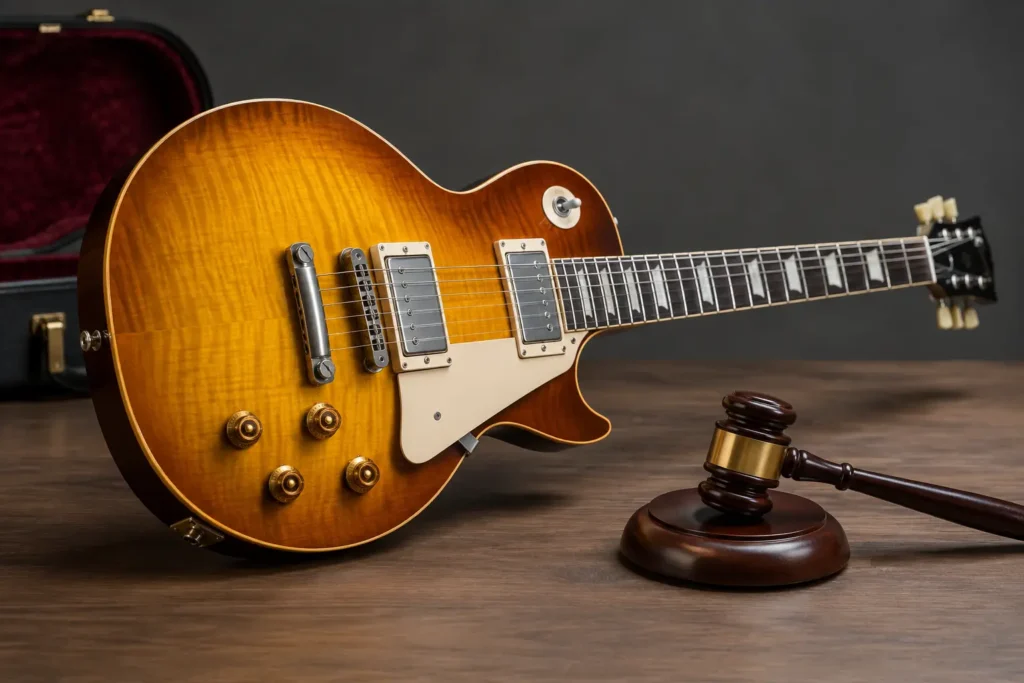 Guitar Auction Comparison for Les Paul Sellers