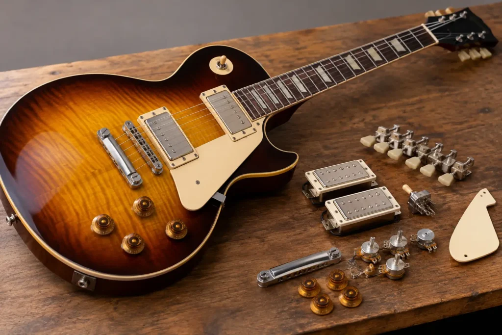 Original Guitar Parts Guide for Gibson Les Pauls